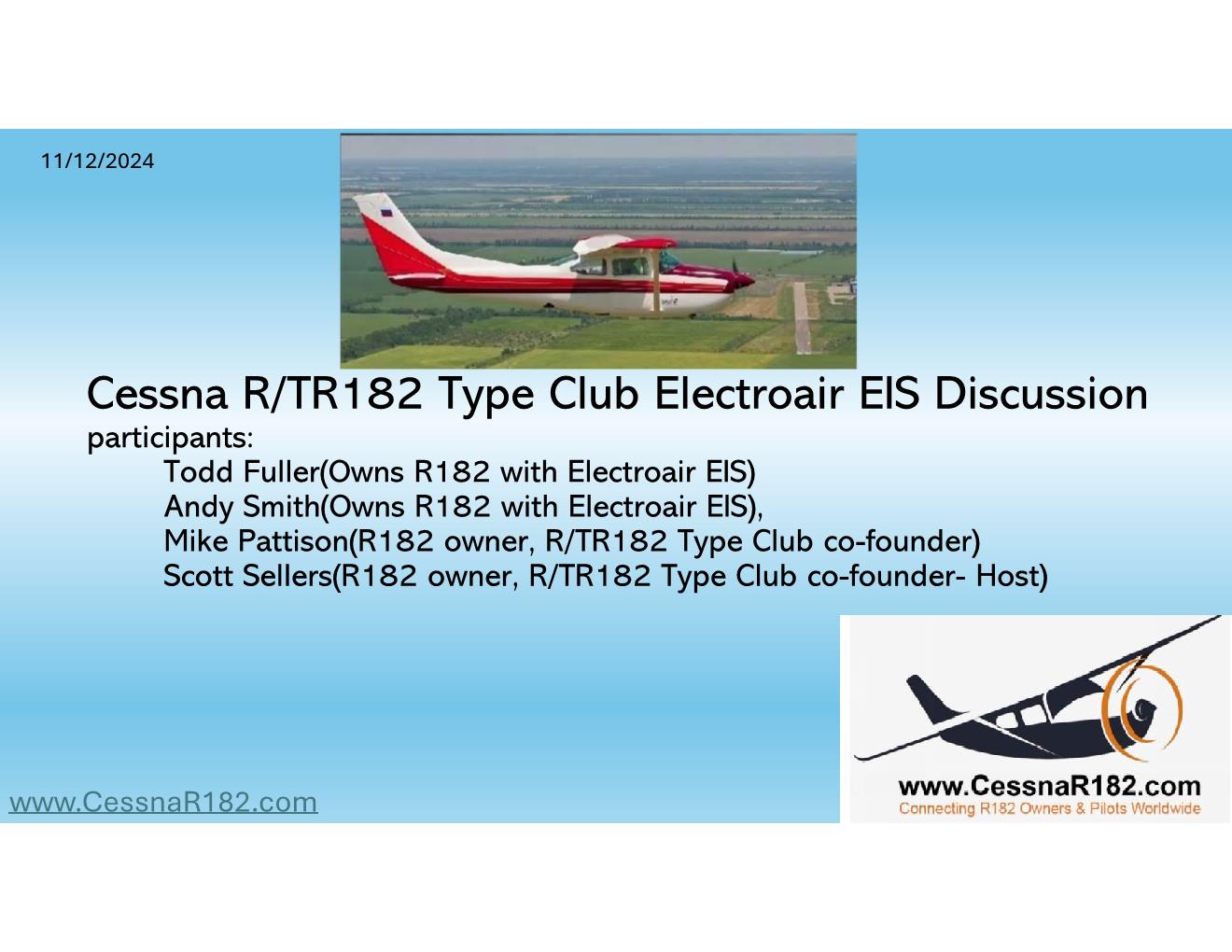 Cessna R-TR182 Type Club ElectroairEIS Discussion Page 001.jpg